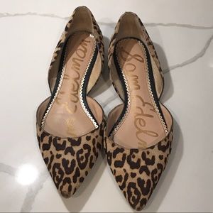 Sam Edelman Rodney Pointy Toe Genuine Calf Hair